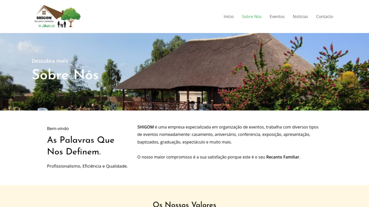 Shigom Website